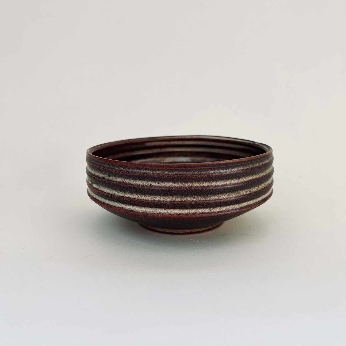 Ribbed Everyday Bowls, Mocha Cream