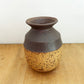 Vase in Yellow Salt/Gray Brown