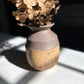 Vase in Yellow Salt/Gray Brown