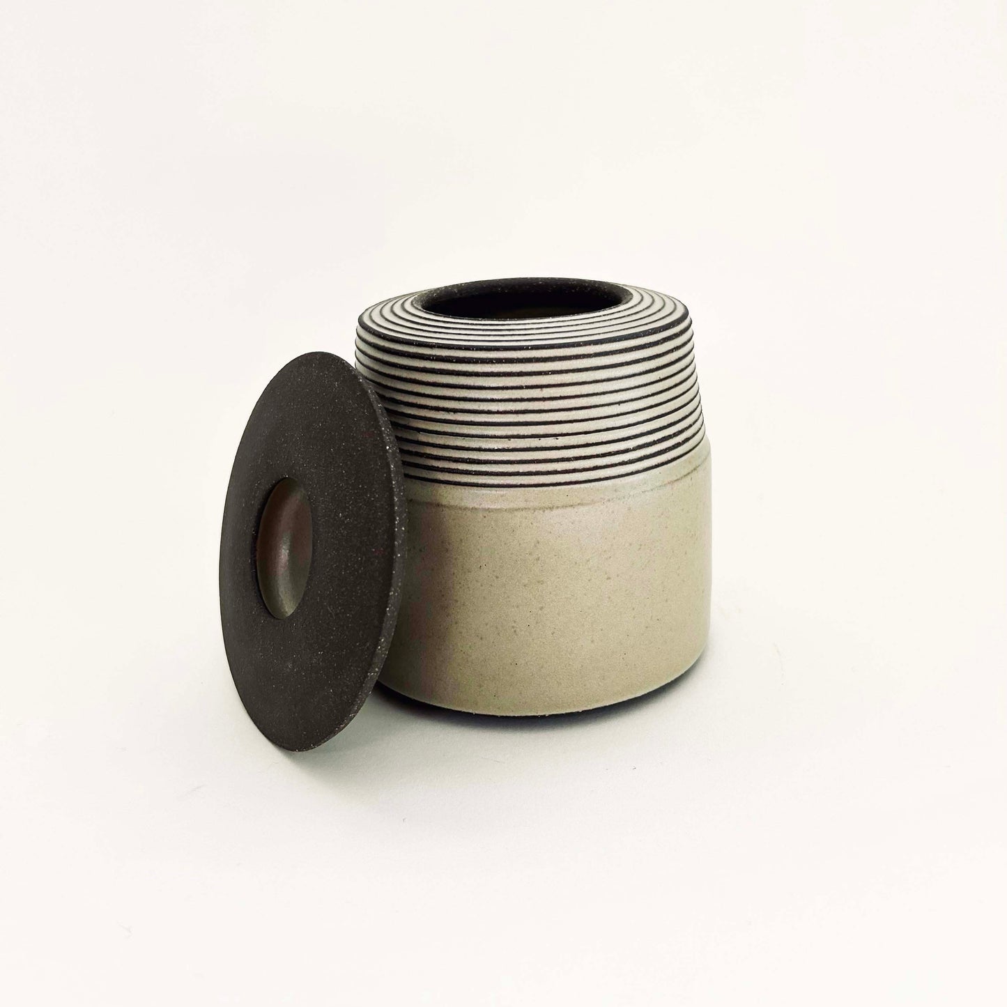 Lidded Vessel in Moss