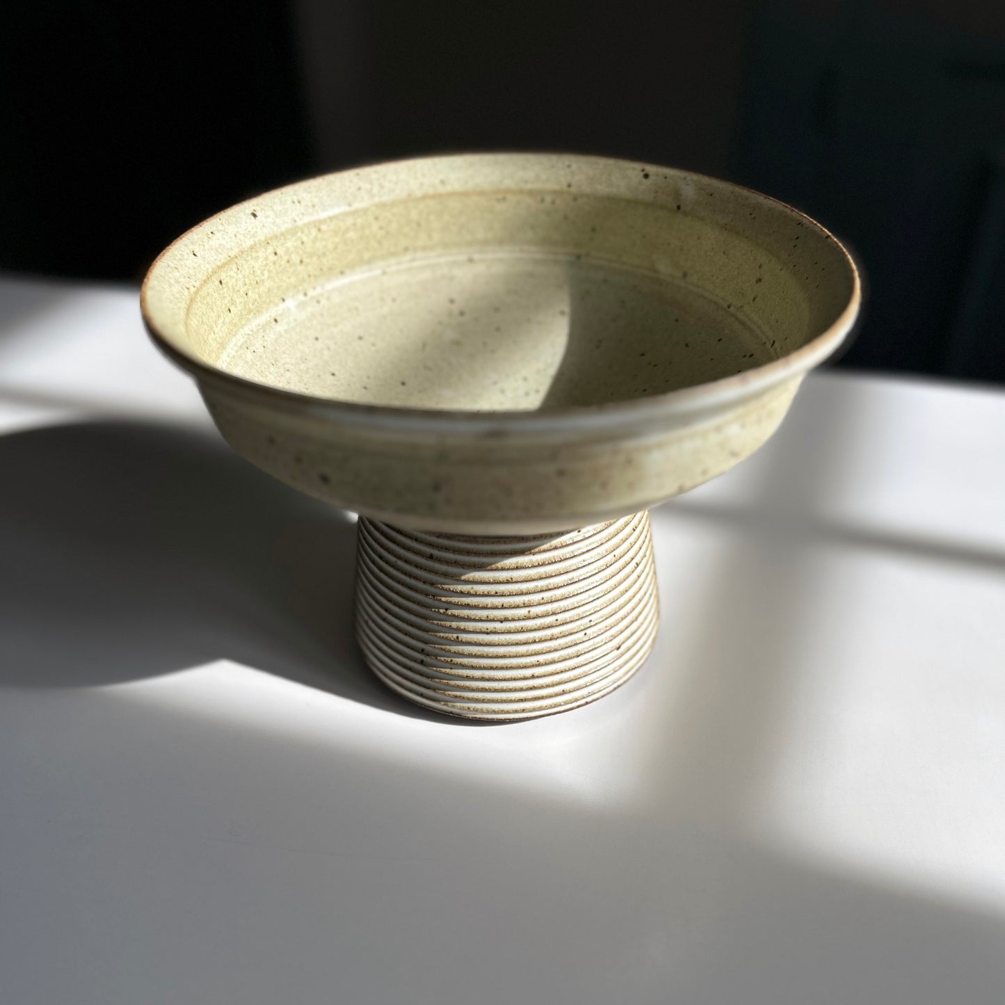 Small Pedestal Bowl in Cornwall