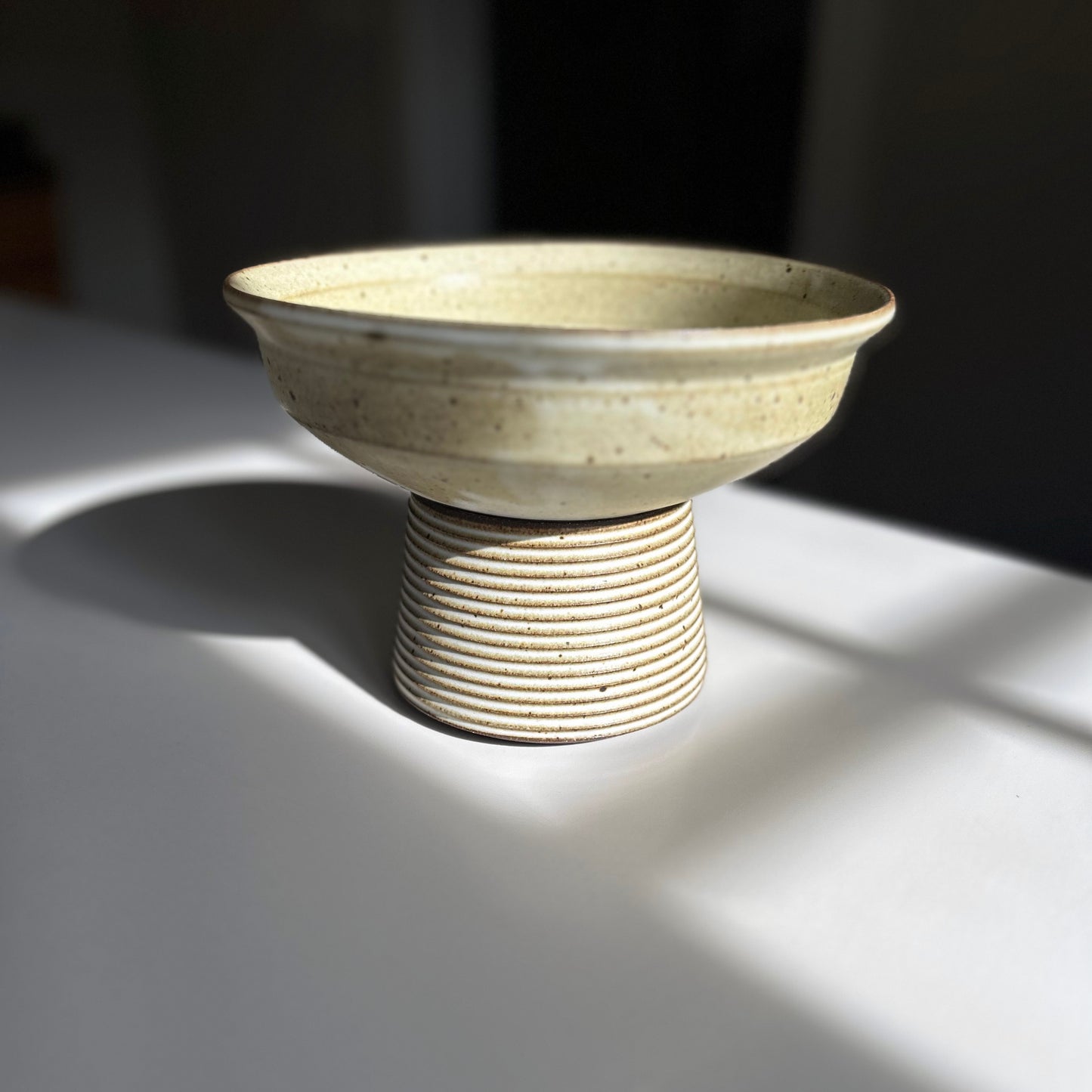 Small Pedestal Bowl in Cornwall