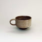 Ribbed Cup, Warm White