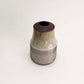 Tapered Textured Vase in Warm White