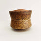 Angular Lidded Vessel in Yellow Salt
