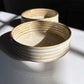 Ribbed Everyday Bowls, Warm White