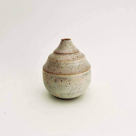 Bud Vase in Cotton White, No.4