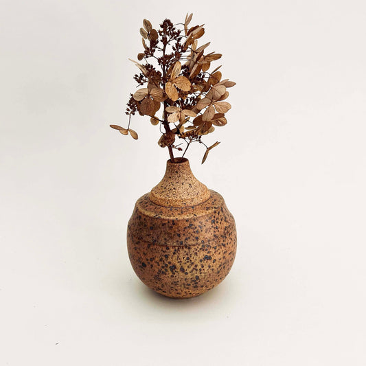 Small Bud Vase in Yellow Salt, No.1