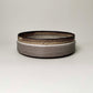 Low Profile, 10" Textured Serving Bowl in Mocha Cream