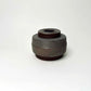 Textured Cylindrical Lidded Container in Greige