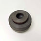 Textured Cylindrical Lidded Container in Greige