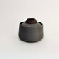 Small Tapered Lidded Vessel in Greige
