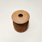 Small Lidded Vessel w/ Angular Lid in Yellow Salt