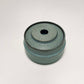 Wide Tapered Lidded Vessel in Sky Blue