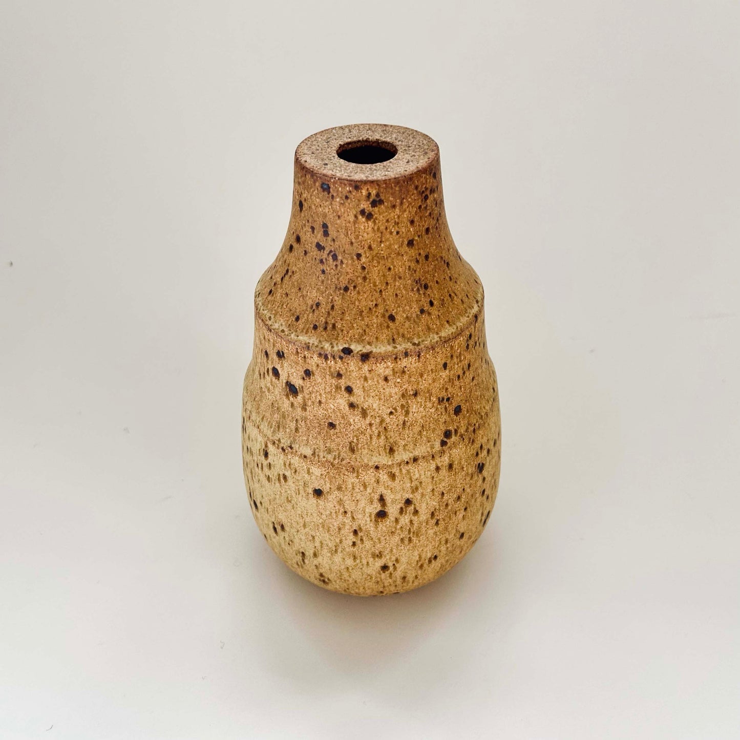Speckled Vase in Yellow Salt