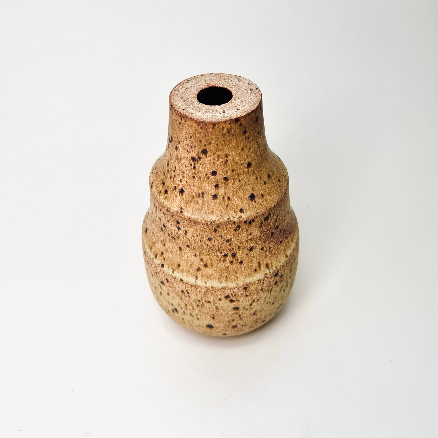 Speckled Vase in Yellow Salt