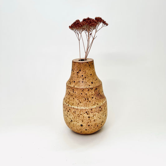 Speckled Vase in Yellow Salt