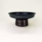 Wide Pedestal Bowl in Black