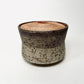 Angular Lidded Vessel in Mocha Creme
