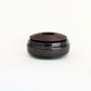 Cylindrical Vessel w/ Textured Lid in Oil Spot