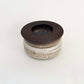 Wide Vessel w/ Textured Lid in Mocha Creme