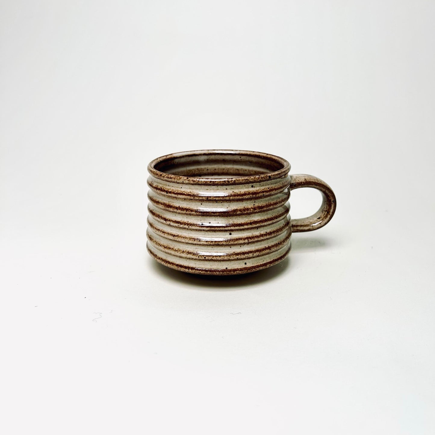 Ribbed Mug, Ranch Butter