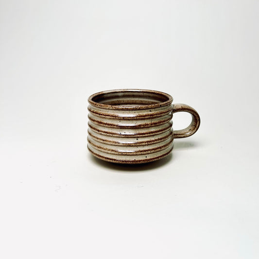 Ribbed Mug, Ranch Butter