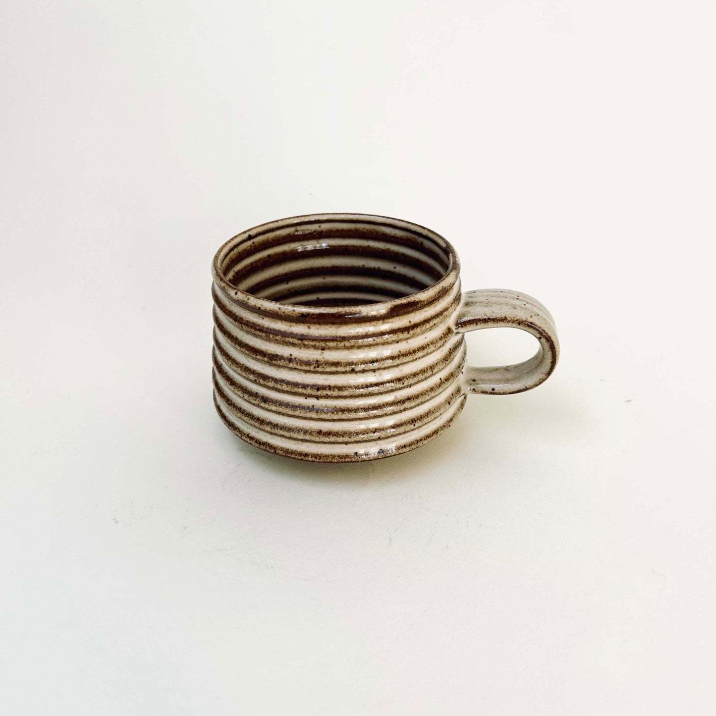 Ribbed Mug, Ranch Butter