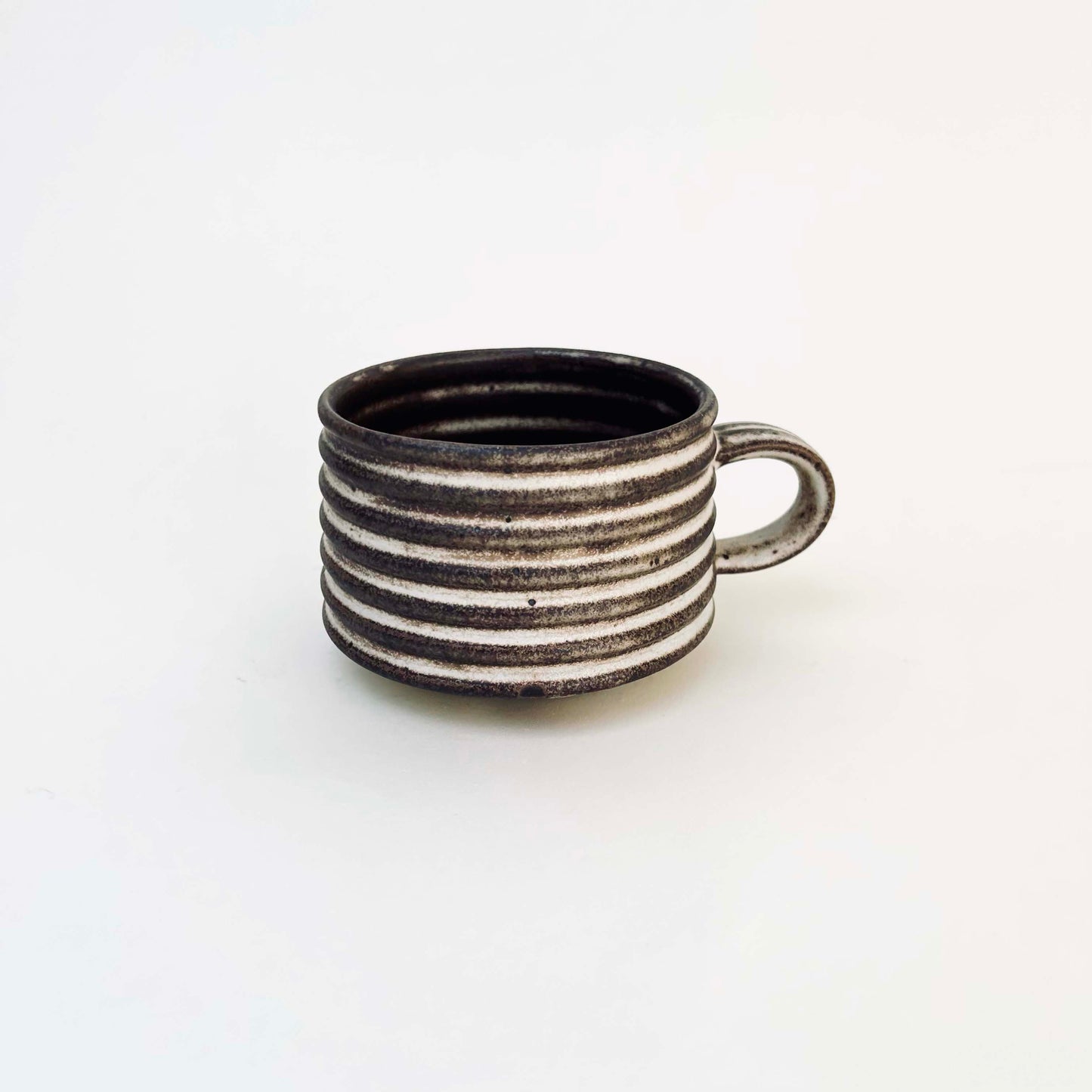 Ribbed Mug, Mocha Creme