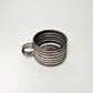 Ribbed Mug, Mocha Creme