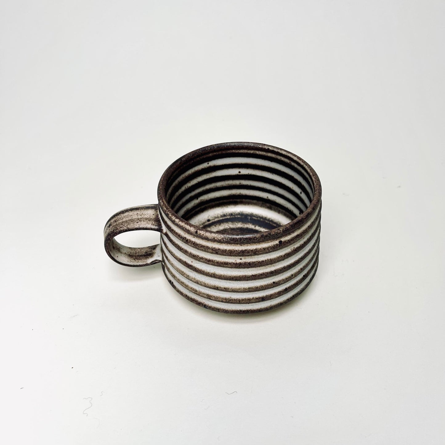 Ribbed Mug, Mocha Creme