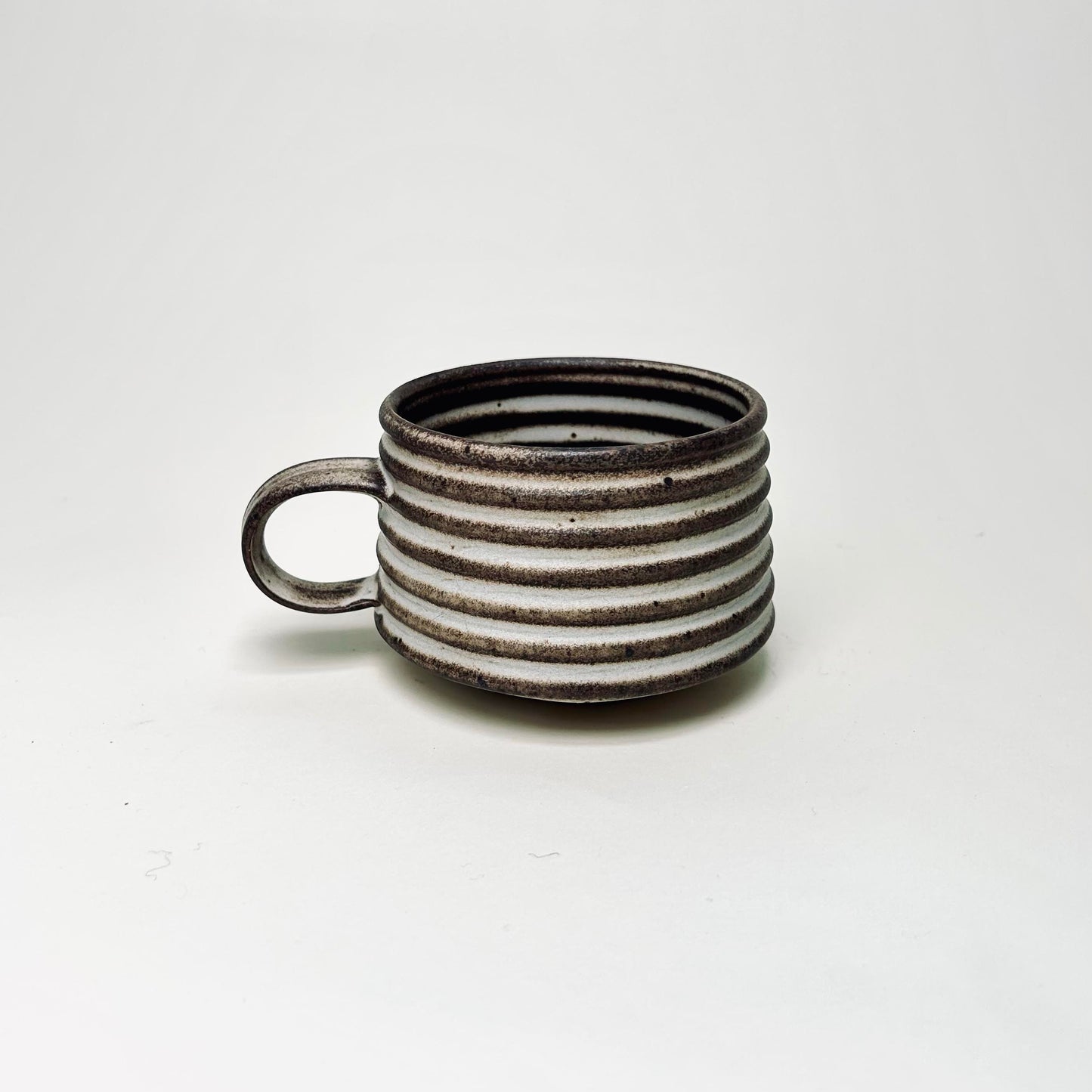 Ribbed Mug, Mocha Creme