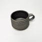 Ribbed Mug, Greige