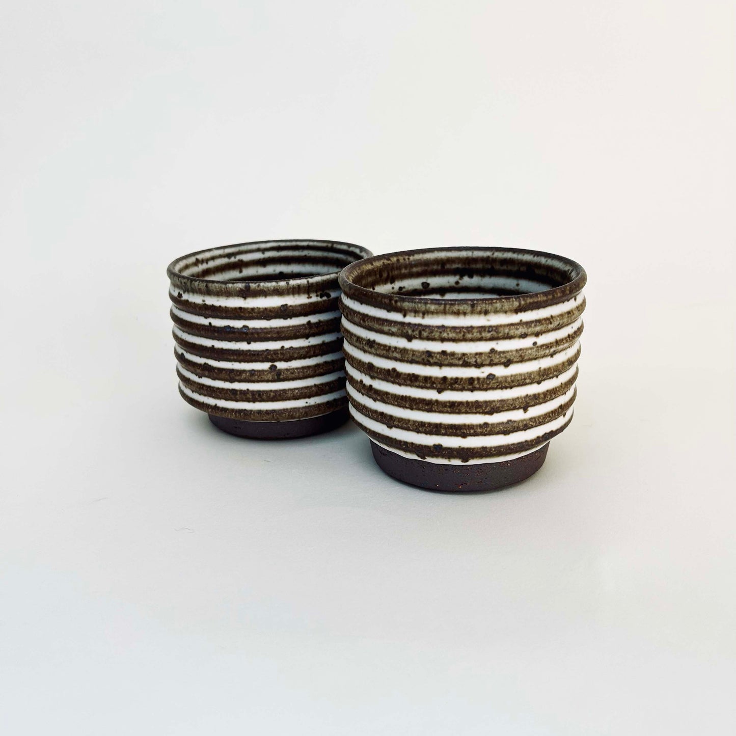 Ribbed Tumber, Matte White