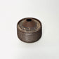 Tapered Lidded Vessel in Warm Brown