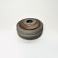 Wide Cylindrical Lidded Vessel in Greige