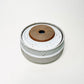 Wide Tapered Lidded Vessel in Matte White