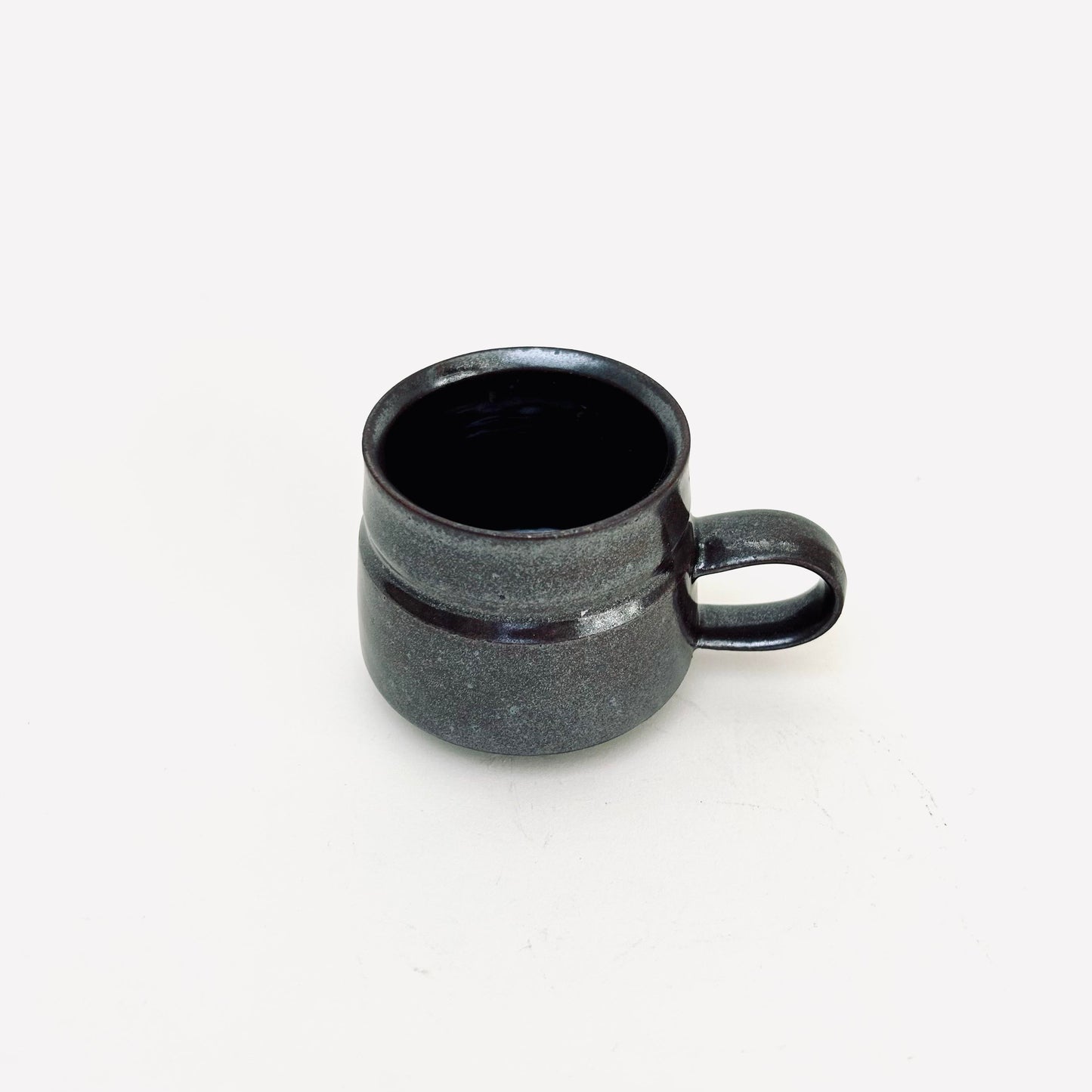 Small Angular Expresso Cup, Oil Spot