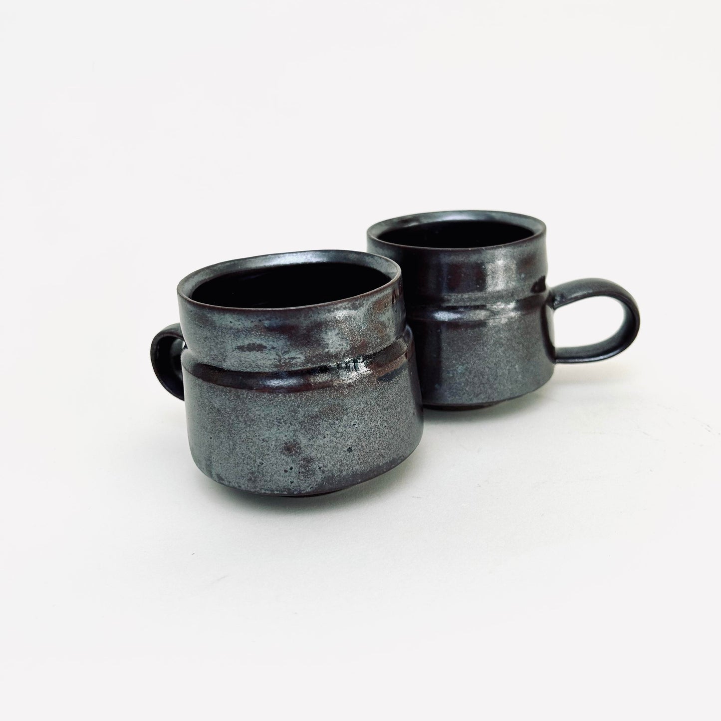 Small Angular Expresso Cup, Oil Spot