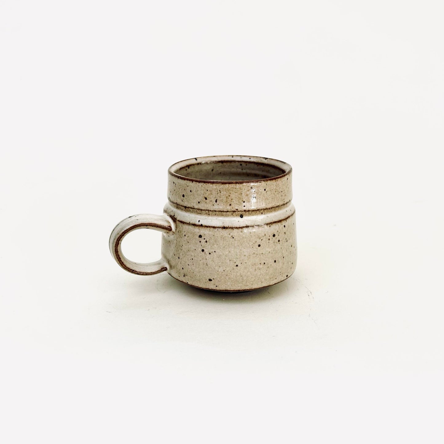 Small Angular Expresso Cup, Warm White