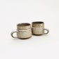 Small Angular Expresso Cup, Warm White