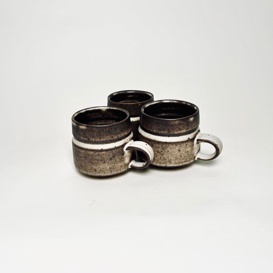 Small Angular Expresso Cup in Mocha Creme