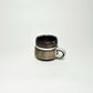 Small Angular Expresso Cup in Mocha Creme