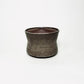Angular Lidded Vessel in Gray Blue